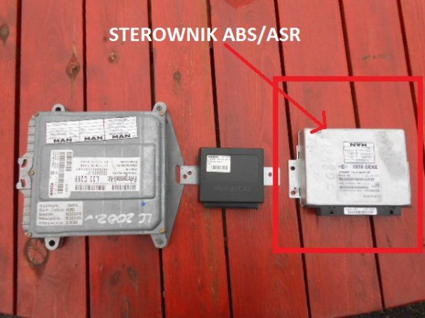 STEROWNIK ABS/ASR MAN L2000 153,163,224LE 180,220