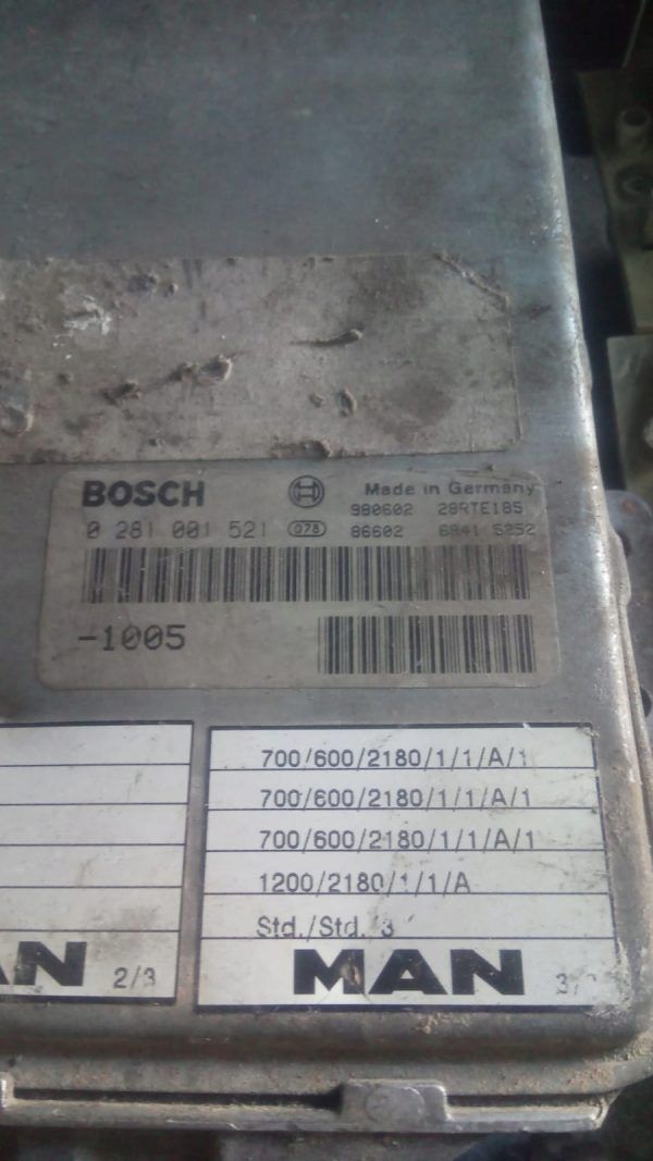0281001521 51116157146 Sterownik Bosch MAN