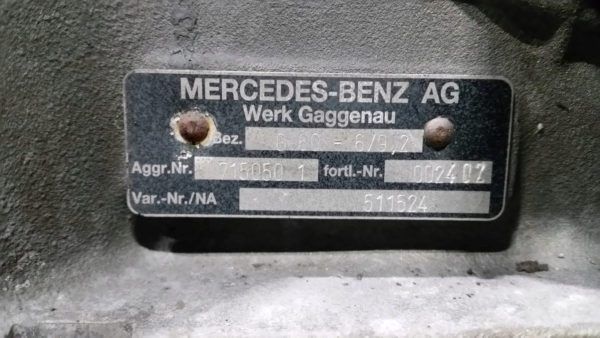 Skrzynia biegów G60-6 Mercedes ECO POWER